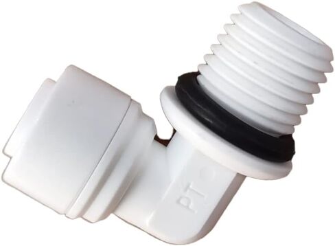 Malida OST-4044 Male Thread Adapter Water Filter Tubing Fittings Push to Connect Elbow 1/4" NPT Male Thread 90 Degree x 1/4" OD Tube Adapter,5pcs. in Kuwait
