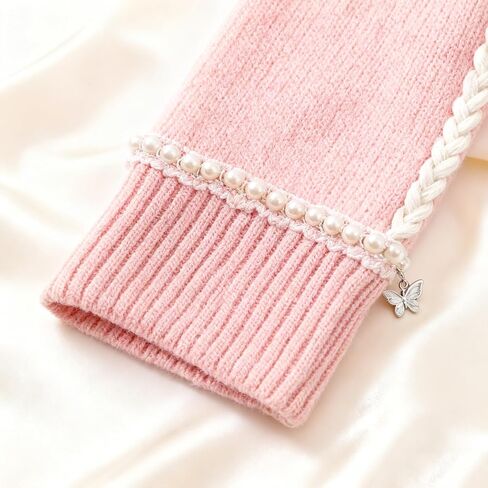 5 Yards Pearls Lace Ribbon Trim, White Beaded Fringe Trim Applique in Saudi Arabia