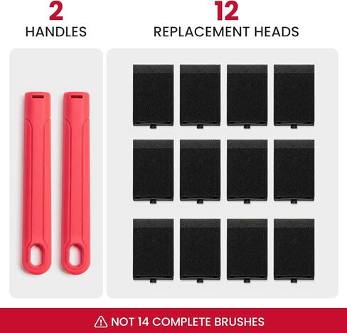 Mister Rui 1.5 Inch Replaceable Foam Paint Brush Set in Kuwait