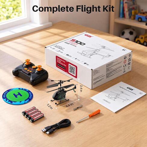 SYMA Mini RC Helicopter with Altitude Hold for Easy Indoor Flying in Kuwait