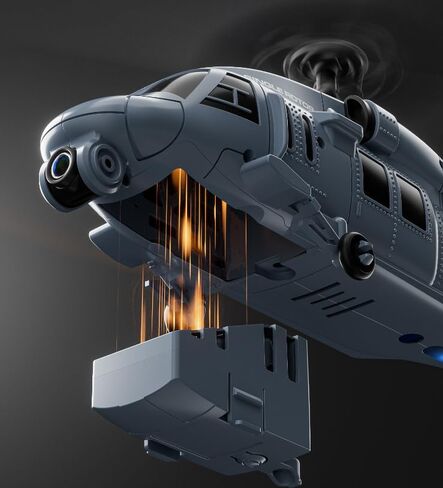 L2 RC Helicopter - Remote Control Helicopters for Adults with Camera,Drone, 8K Aerial Photography,1/33 Scale 2.4G 4CH Gyro Stabilized Aircraft with Hold & Optical Flow in Saudi Arabia