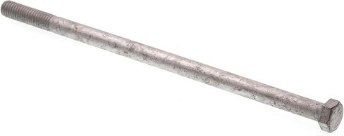 prime-line 9060208 مسمار سداسي ، 3/8 in-16 × 8 سم ، المجلفن ، حزمة مكونة من 10 من الفولاذ المقاوم للصدأ in Kuwait