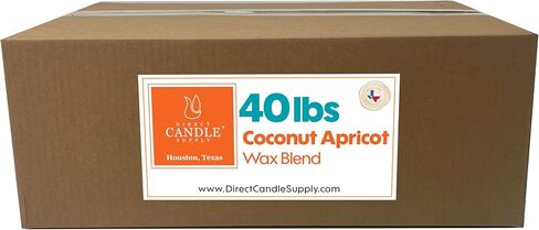 Apricot Wax for Candle Making, 10 lb Coconut Soy Wax Blend in Kuwait