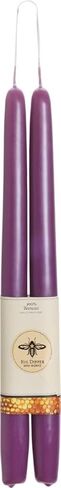 Big Dipper Wax Works 100% Beeswax Taper Candles, 12 in, 2 Pack, Red in Saudi Arabia
