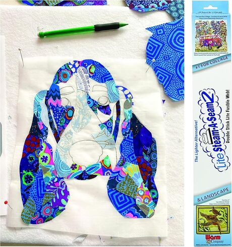 The Warm Company Lite Steam-A-Seam 2 Double Stick Fusible Web 18" x 3 Yards in Kuwait