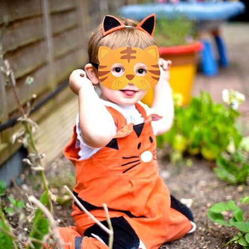 CiyvoLyeen Felt Animal Masks for Kids Safari Farm Forest Theme Party Favors in Kuwait
