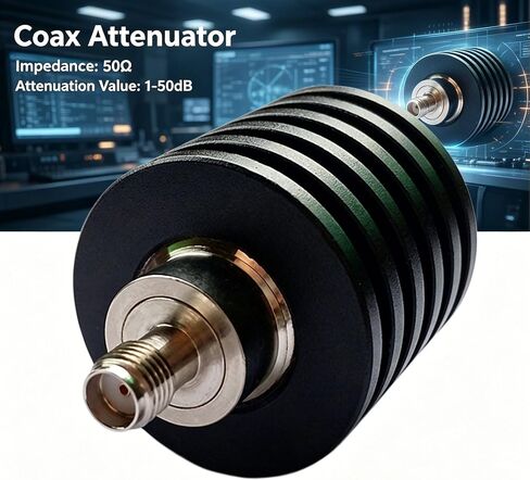 10db 10W SMA Attenuator Male to Female ，10 Watt fixed attenuator DC-3.0Ghz 50ohm (10dB) in Kuwait