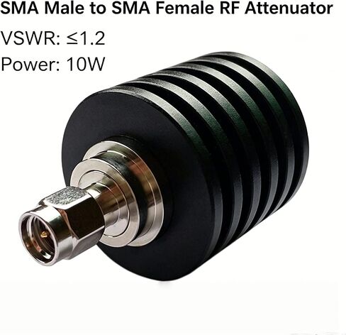 10db 10W SMA Attenuator Male to Female ，10 Watt fixed attenuator DC-3.0Ghz 50ohm (10dB) in Kuwait