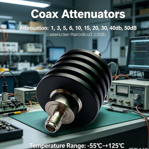 10db 10W SMA Attenuator Male to Female ，10 Watt fixed attenuator DC-3.0Ghz 50ohm (10dB) in Kuwait