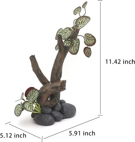 AQUA KT Reptile Climbing Tree Branch Rain Forest Style for Lizard in Kuwait