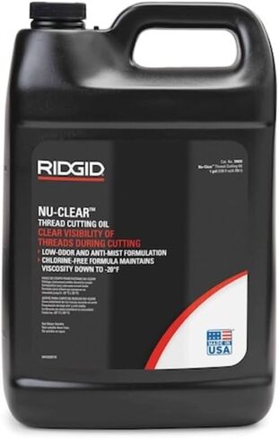 RIDGID 70835 Thread Cutting Oil, 1 Gallon of Nu-Clear Pipe Threading Oil in Kuwait