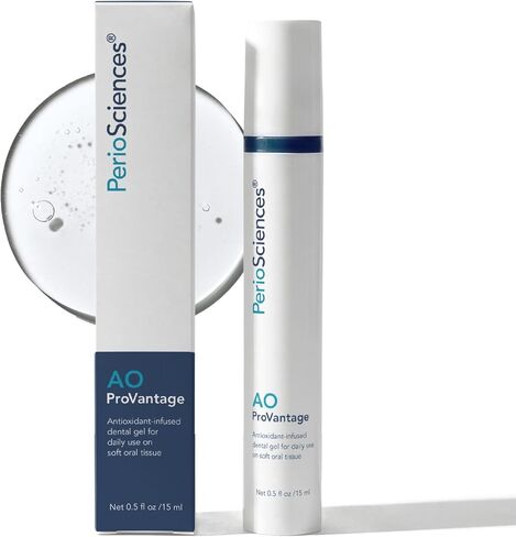 PerioSciences AO ProVantage Dental Gel with Antioxidants – Oral Gum Gel – Oral Care to Maintain Gum Health, 0.5 fl. Oz / 15ml in Kuwait