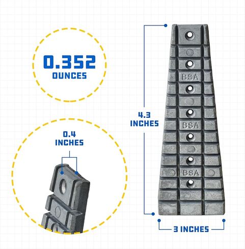Pinewood Derby Flat Weights in Saudi Arabia