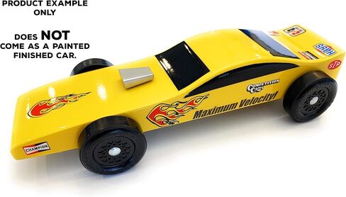 Maximum Velocity! Funny Car Pinewood Car Kit | Flex Weight, Wheels & Axles in Kuwait