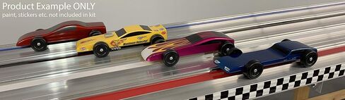Maximum Velocity! Funny Car Pinewood Car Kit | Flex Weight, Wheels & Axles in Kuwait