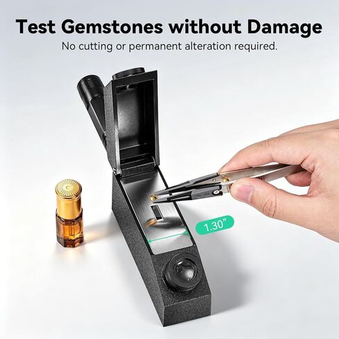 Mxmonofree Gem Refractometer for RI 1.30–1.81 in Kuwait