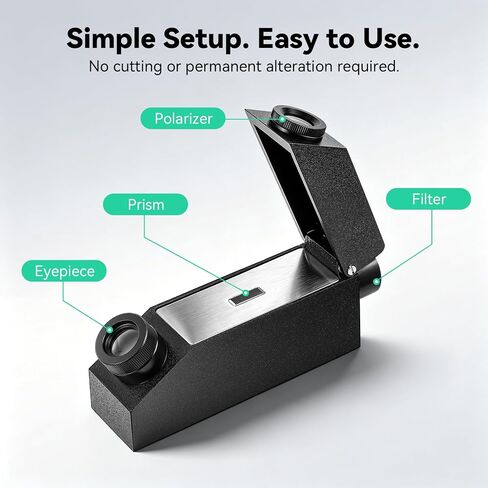 Mxmonofree Gem Refractometer for RI 1.30–1.81 in Kuwait