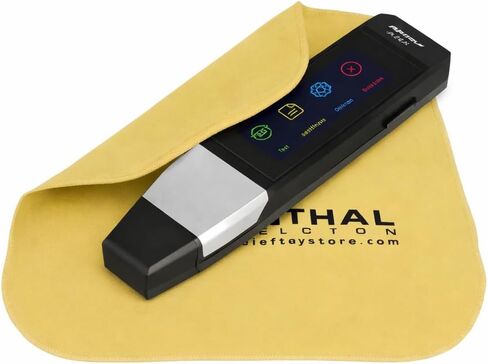 GemTrue APEX 5-in-1 Diamond Tester, Synthetic Diamond and Moissanite Identifier with Touchscreen, Auto Calibration, Lab-Grown Diamond Detector Includes ROSENTHAL COLLECTION POLISHING Cloth in Saudi Arabia