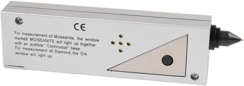 Moissanite Tester Pen with LCD Display and LED Indicator for Testing - Portable Jewelry Tool for Gemstones Gold Silver - Fast Accurate Results for Jewelers Hobbyists - Compact ABS Design in Kuwait