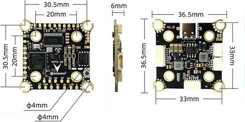 SEQURE H743 V2 8S FC Flight Controller for FPV Racing Drones in Saudi Arabia
