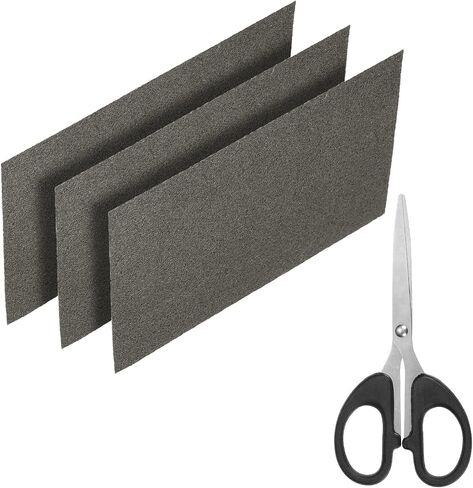 MECCANIXITY Waveguide Cover, 6"x6"x0.02" Mica Sheet, Mica Plates High Temperature 1050℃ Microwave Oven Repair Parts with Scissor for Microwave Oven, 3 Pack in Kuwait