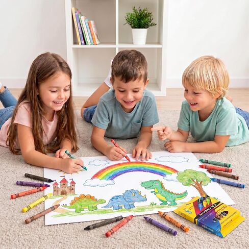 30 Boxes Bulk Crayons, 8 Color Crayon in Kuwait
