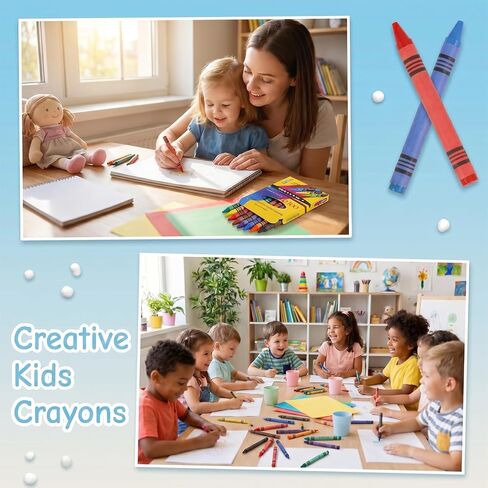 30 Boxes Bulk Crayons, 8 Color Crayon in Kuwait