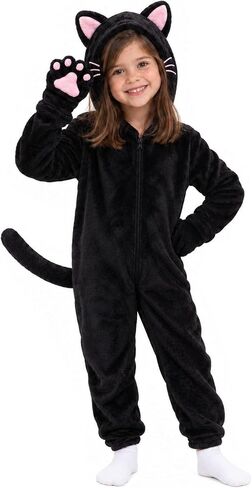 Cat Costume Kids Halloween Animal Onesie for Girls Boys in Saudi Arabia