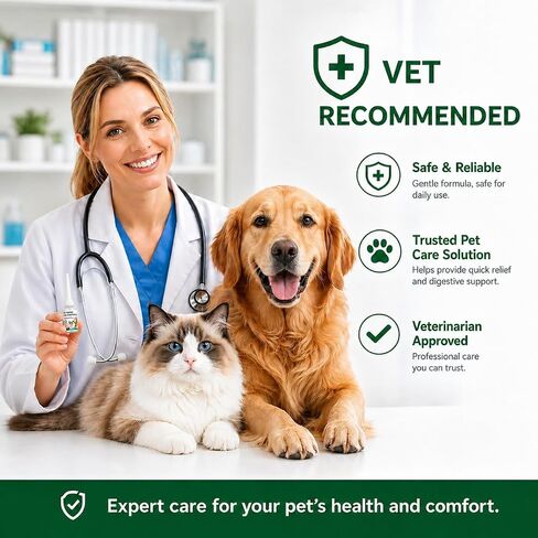 At Home Disposable Enema for Cats and Dogs – Fast Pet Constipation Relief, Softens Stool Quickly – Easy-to-Use Enema Kit for Small Animals – 4 Pack (5mL Each) in Kuwait