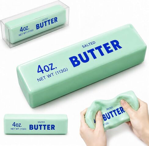 Crunchy Butter Squishy ASMR Bead Filled Slow Rising Squeeze Stress Relief in Kuwait