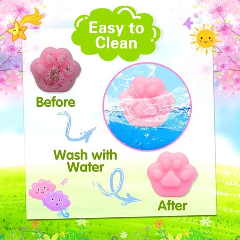 100 Pack Squishies Toys, Tiny Mochi Squishy Fidget Toys Random Bulk Party Favors for Kids 4- 8 8-12 Goodie Bag Pinata Stocking Stuffers Classroom Prizes Treasure Box Egg Fillers Girls in Kuwait