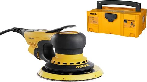 Mirka MID65020CAUS Direct Electric Random Orbital Sander, 6-Inch, Yellow, Black in Kuwait