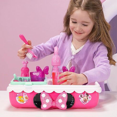 Minnie's Happy Helpers Magic Sink Set, Pretend Play Working Sink in Kuwait