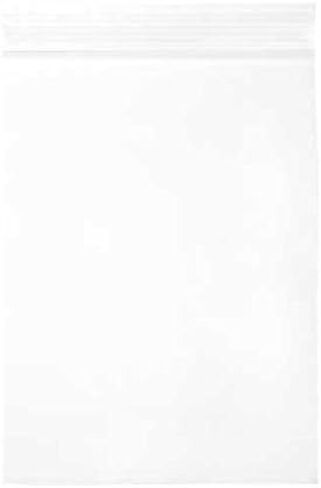 Clear Zip Bags, 2 mil | 3" x 4" | 100 pack | Hold Crafts, Hardware, Art Supplies, Candy, and More | Use for Retail, Shipping, Organizing, and Bundling Products | Secure, Resealable Closure and Food Safe | 2PE34 in Kuwait