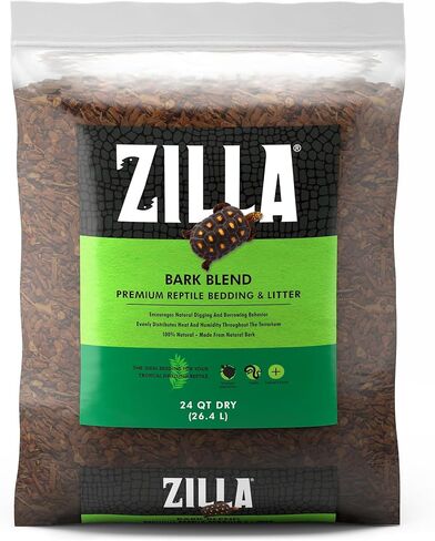 Zilla Reptile Terrarium Bedding, Reptile Substrate, Bark Blend, 24 Quart, 2 Count in Saudi Arabia