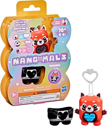 Nano-MALS Pamanda The Red Panda, Electronic Pet Panda Toy, 70+ Responses, Interactive Fidget Toys for Girls & Boys Ages 5+ ​ in Kuwait