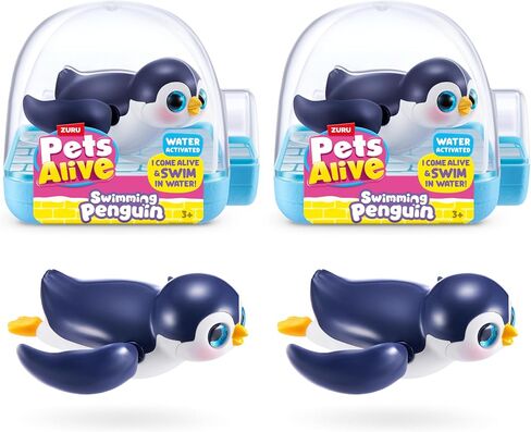 Pets Alive Swimming Penguin 2 Pack by ZURU in Kuwait
