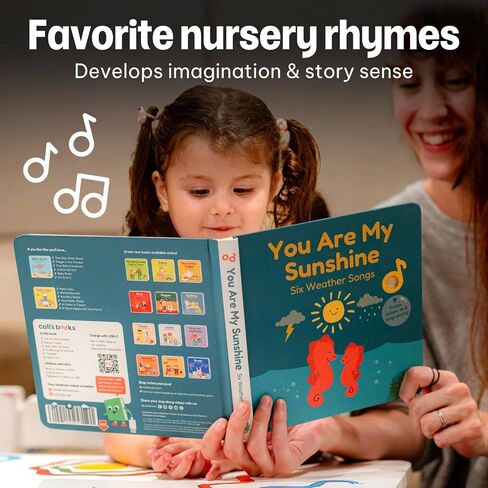 Cali's Books You are My Sunshine Music Book for Toddlers 1-3 Years Old in Kuwait