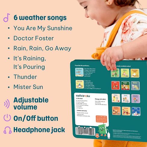 Cali's Books You are My Sunshine Music Book for Toddlers 1-3 Years Old in Kuwait