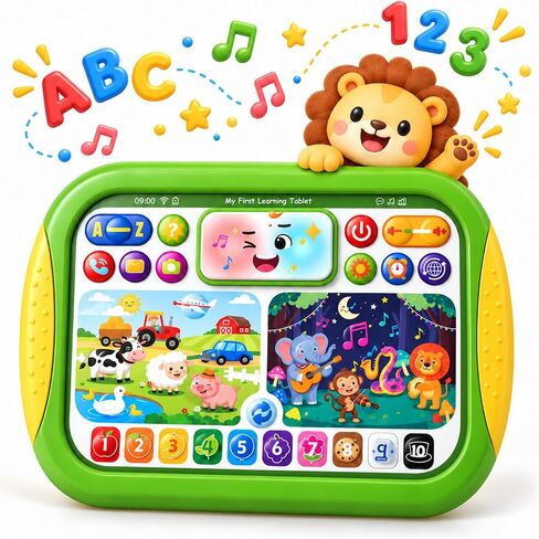 Toddler Learning Tablet Toy for Speech Therapy, Screen-Free Educational Toy in Saudi Arabia