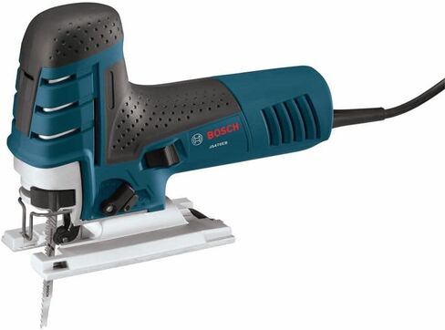 Bosch 7.0 Amp Corded Variable Speed Barrel-Grip Jig Saw JS470EB with Carrying Case with Bosch 10-Piece Assorted T-Shank Jig Saw Blade Set T5002 in Saudi Arabia
