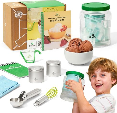 KiwiCo Science of Cooking Ice Cream Kit - STEM Chemistry Set for Ages 5+ in Kuwait