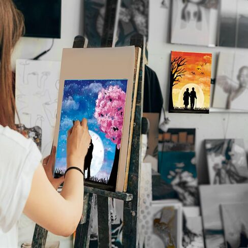 2 Pack Paint Party Kit Adults Pre Drawn Canvas Couples Date Night in Saudi Arabia