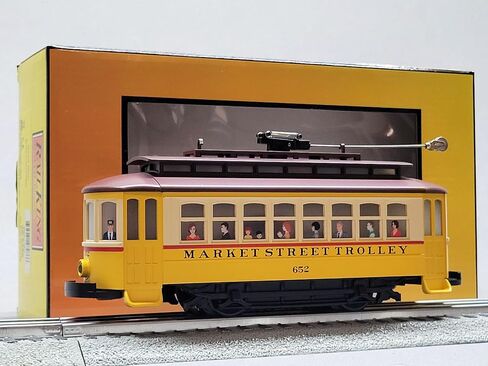 MTH RAILKING Market Street Bump N GO Trolley O Gauge 30-5258 in Saudi Arabia