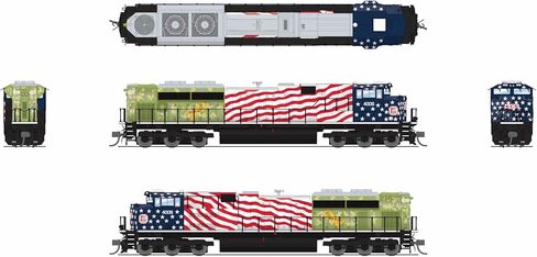 BLI 9972 EMD SD70ACe, KCS 4006, Veterans Day Salute, Paragon4 Sound, N in Saudi Arabia