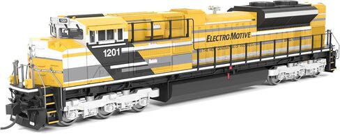 Broadway Limited 9966 EMD SD70ACe, EMD Demo 1201, Yellow Progress Rail, Paragon4 Sound/DC/DCC, N Scale in Saudi Arabia