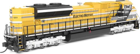 Broadway Limited 9966 EMD SD70ACe, EMD Demo 1201, Yellow Progress Rail, Paragon4 Sound/DC/DCC, N Scale in Saudi Arabia
