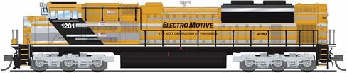 Broadway Limited 9966 EMD SD70ACe, EMD Demo 1201, Yellow Progress Rail, Paragon4 Sound/DC/DCC, N Scale in Saudi Arabia