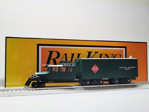 MTH RAILKING Railway Express Agency Galloping Goose Diesel Engine O Gauge 30-21309-1 NEW in Saudi Arabia