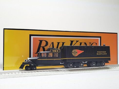 MTH RAILKING Western Maryland Galloping Goose Diesel Engine O Gauge 30-21311-1 NEW in Saudi Arabia